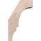 Ekena Millwork 5 1/2"W x 6"D x 10"H Balboa Smooth Knee Brace, Douglas Fir BRC06X06X10BOA00SDF - alternate 3